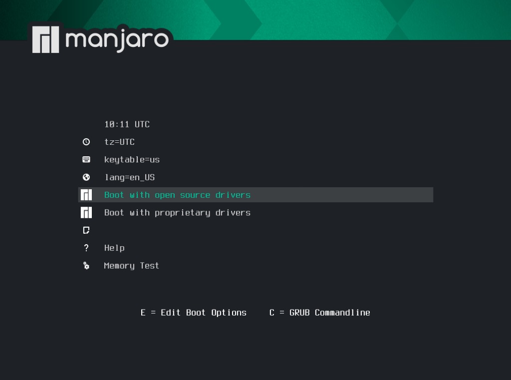 Manjaro xfce 21.2.2 installation guide