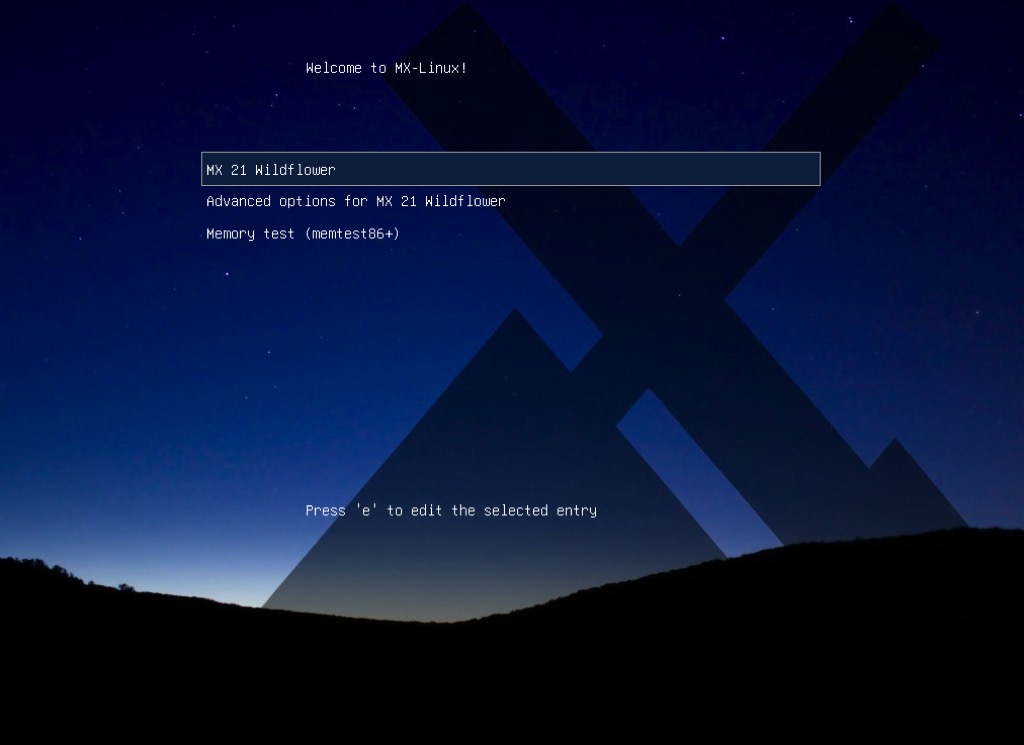 MX Linux 21 Xfce installation guide