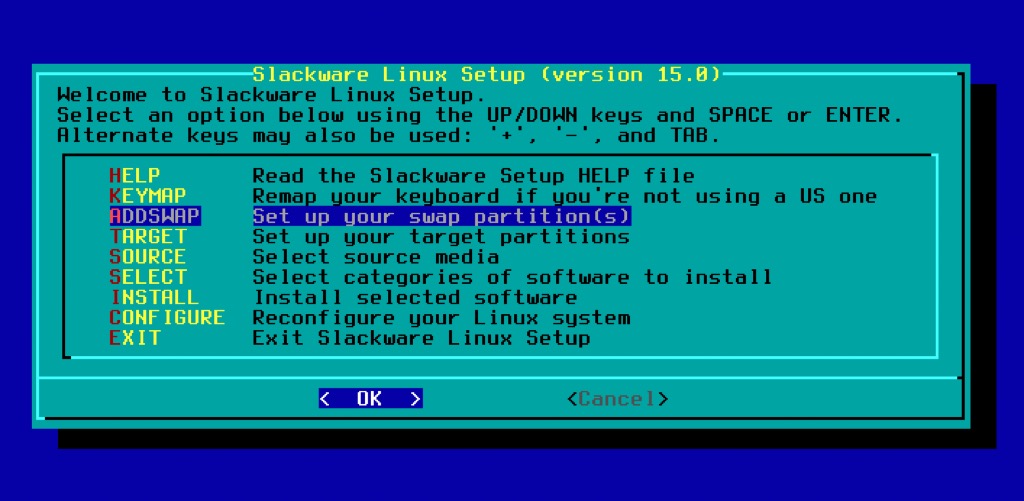 Slackware 15 installation guide