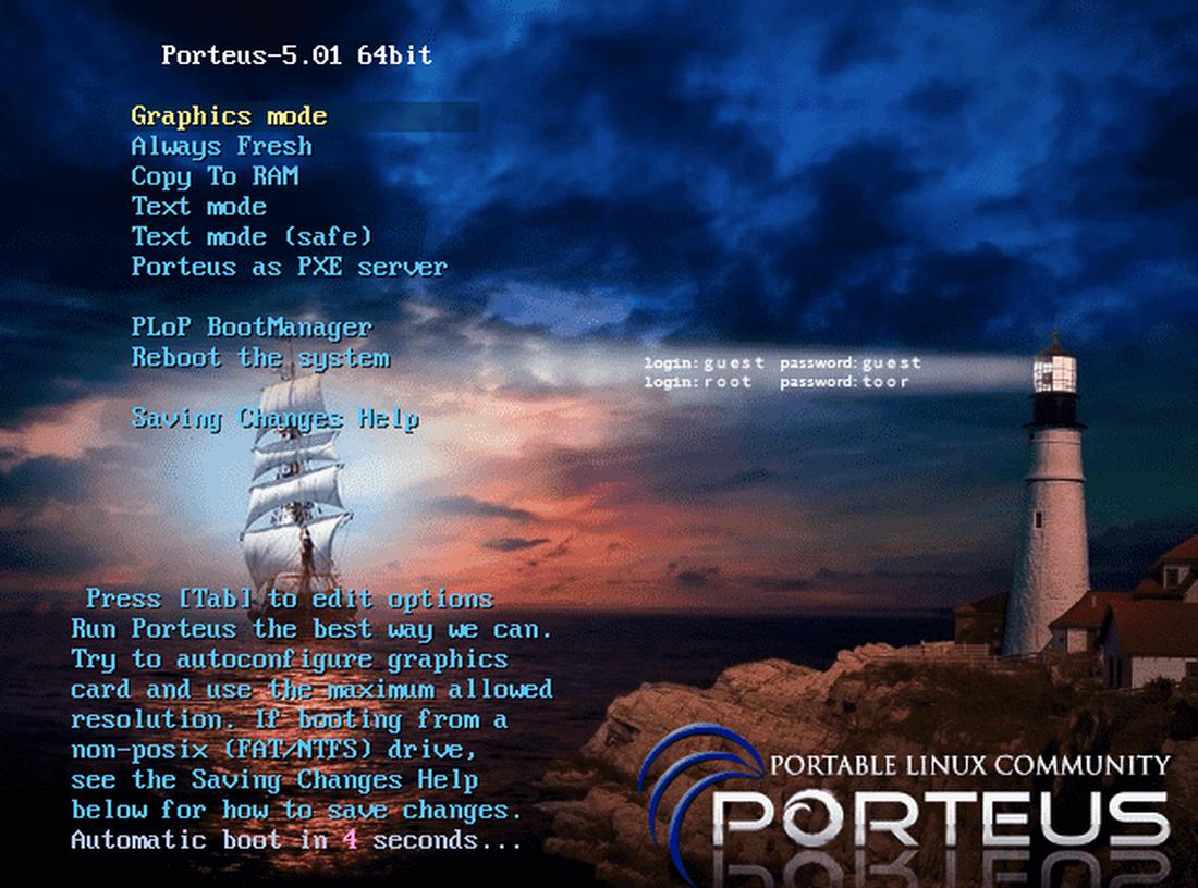 Porteus Linux 